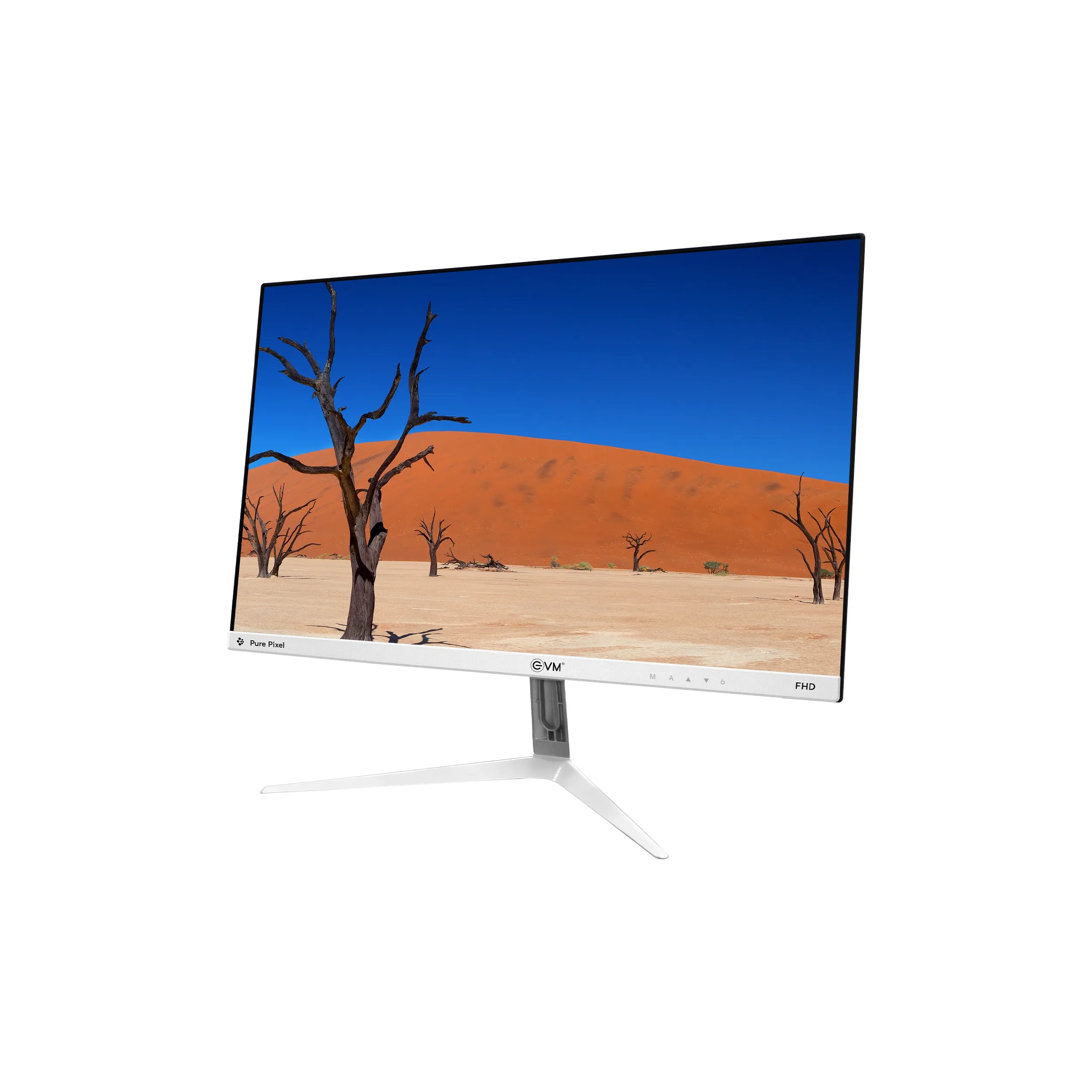 EVM LED Monitor 22" Curved FHD IPS 100Hz with HDMI | VGA | Speaker (Plasma 160) view 2